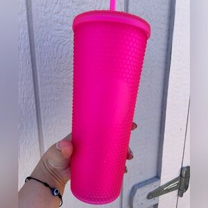 Starbucks Neon Pink Tumbler
